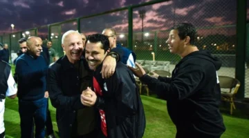 هاني أبوريدة يتابع تجهيزات المنتخب الوطني استعدادًا لكأس العرب في الدوحة 1